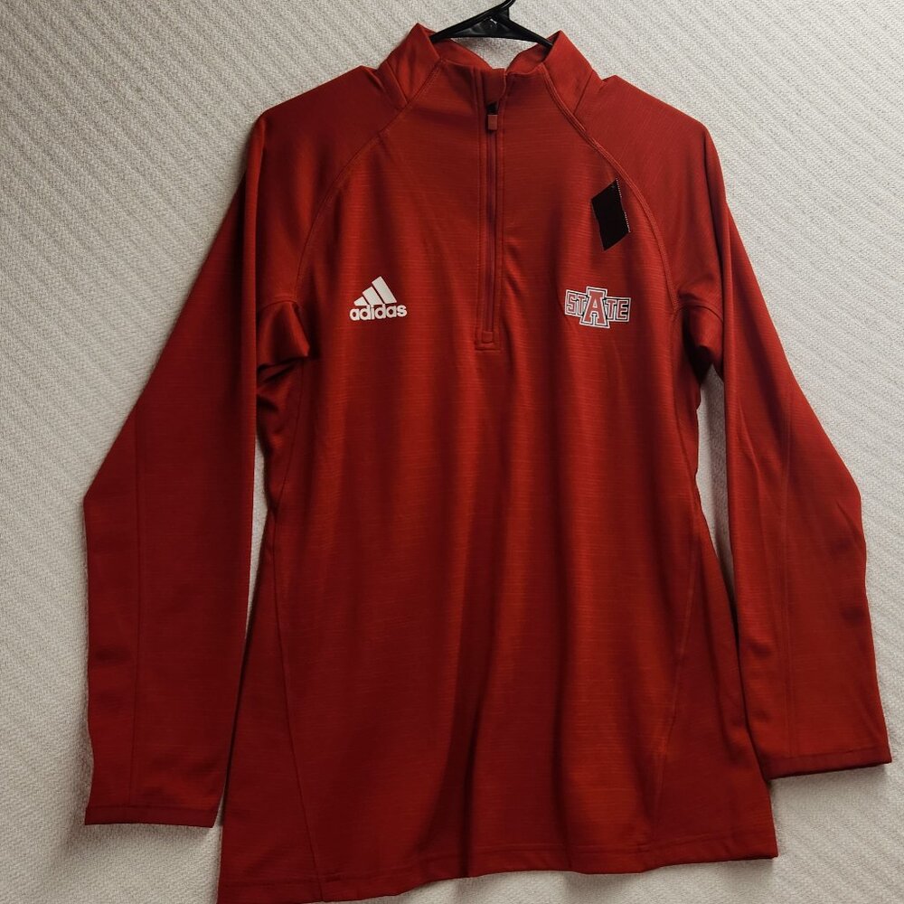 1190 - Arkansas State L 1/4 Zip Long Sleeve Shirt